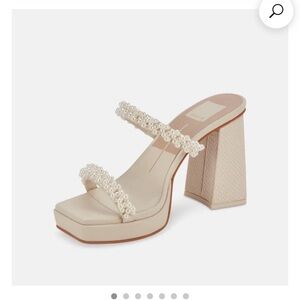 Dolce Vita ARIELE HEELS VANILLA PEARLS